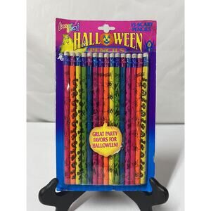 Vintage Lisa Frank Scary Pencils - Halloween Pencils - New Sealed! Pack Of 15
